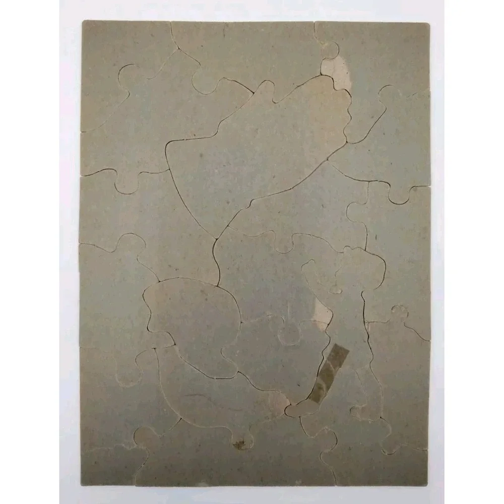 1950‎ TRAIN Jigsaw Puzzle Jean Tamburine rare VTG 📸SEE PICS📸